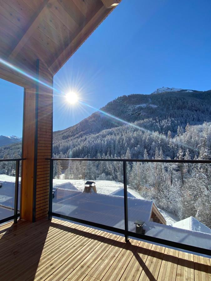 Appartamento Le Doux Meleze Saint-Chaffrey Esterno foto