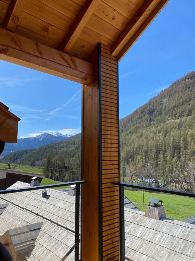 Appartamento Le Doux Meleze Saint-Chaffrey Esterno foto